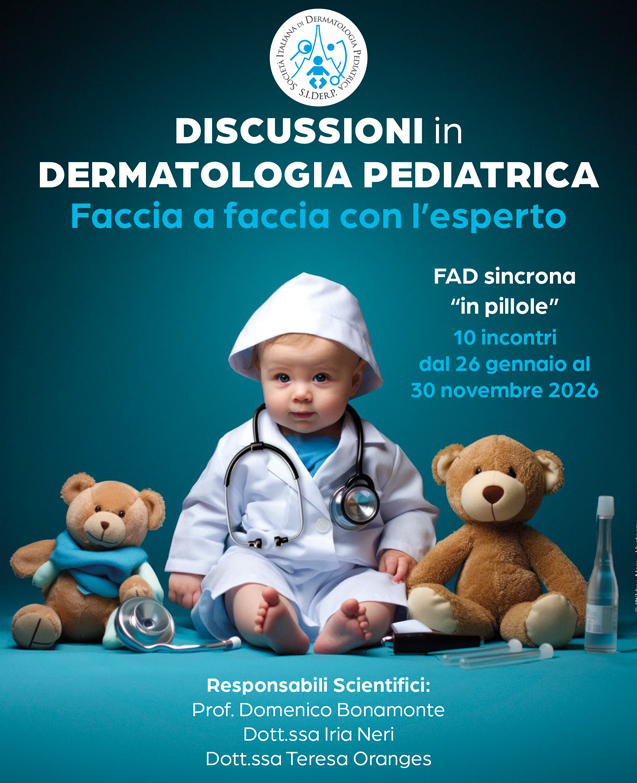 Discussioni in dermatologia pediatrica faccia a faccia con l’esperto