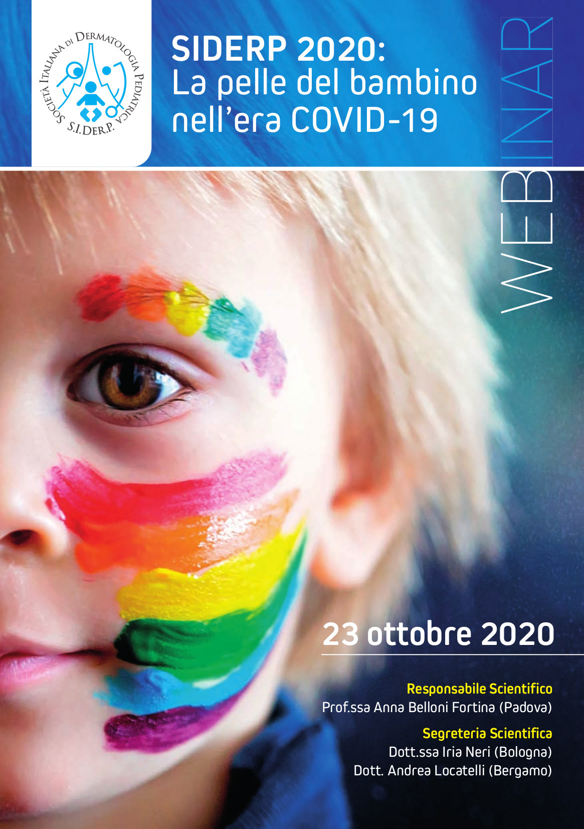 SIDERP 2020: La pelle del bambino nell’era COVID-19